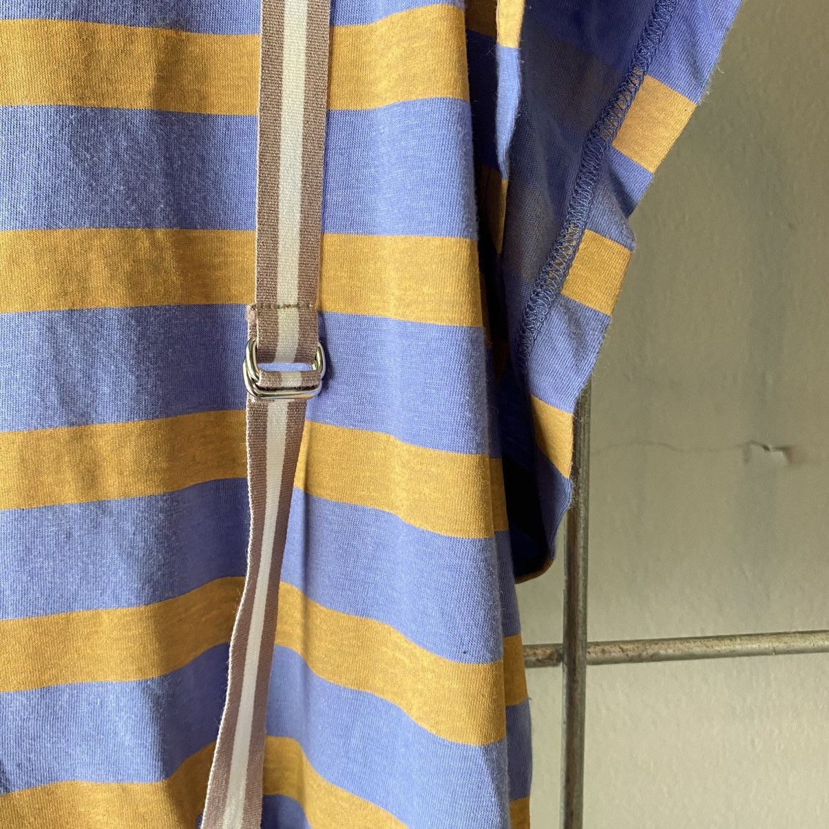 mercibeaucoup Mercibeaucoup, Purple & Yellow Striped Top by Merii Size L / US 10 / IT 46 - 3 Thumbnail