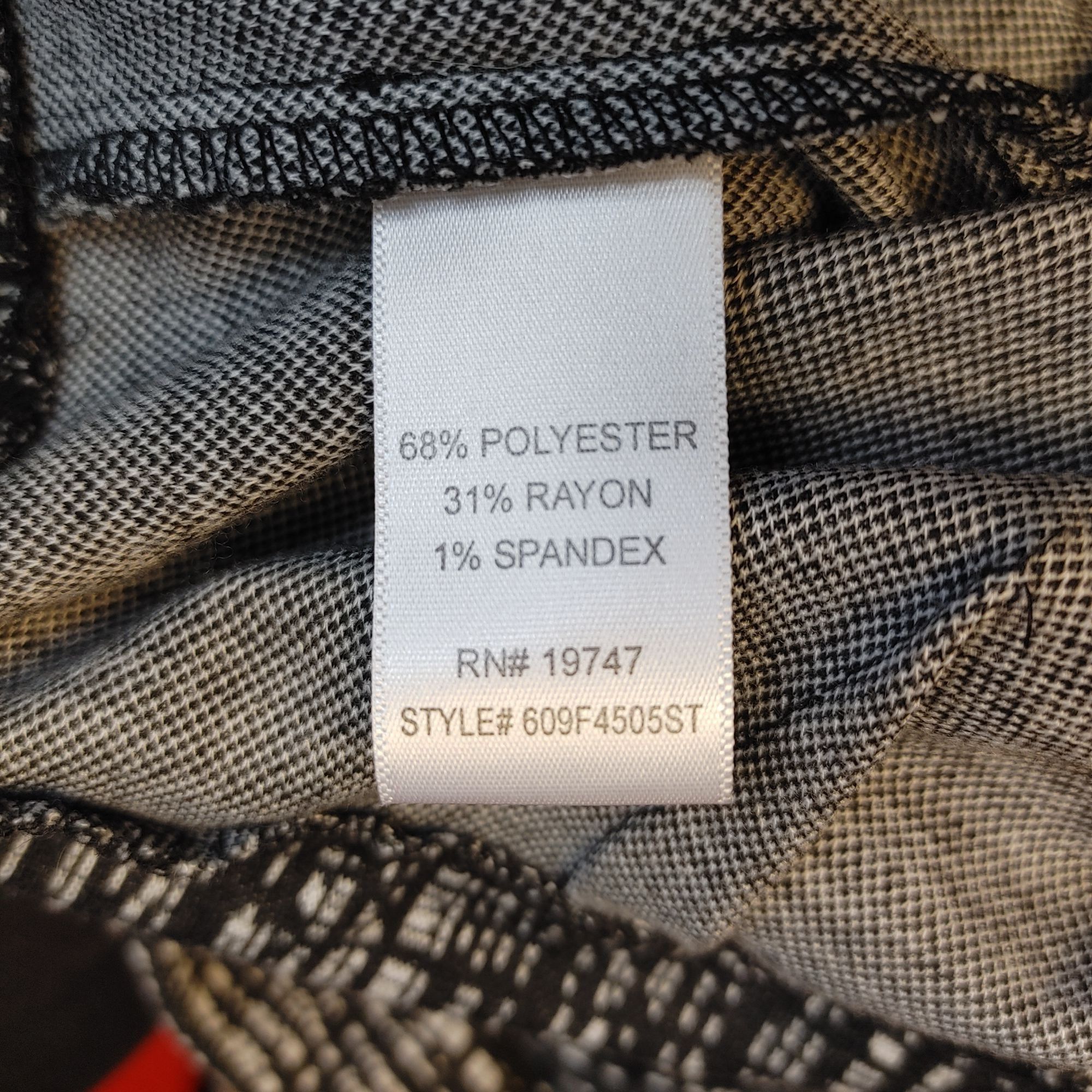 Other Counterparts Women's Black/White Ankle Cropped Dress Pants 1 Size 36" / US 14 / IT 50 - 4 Thumbnail