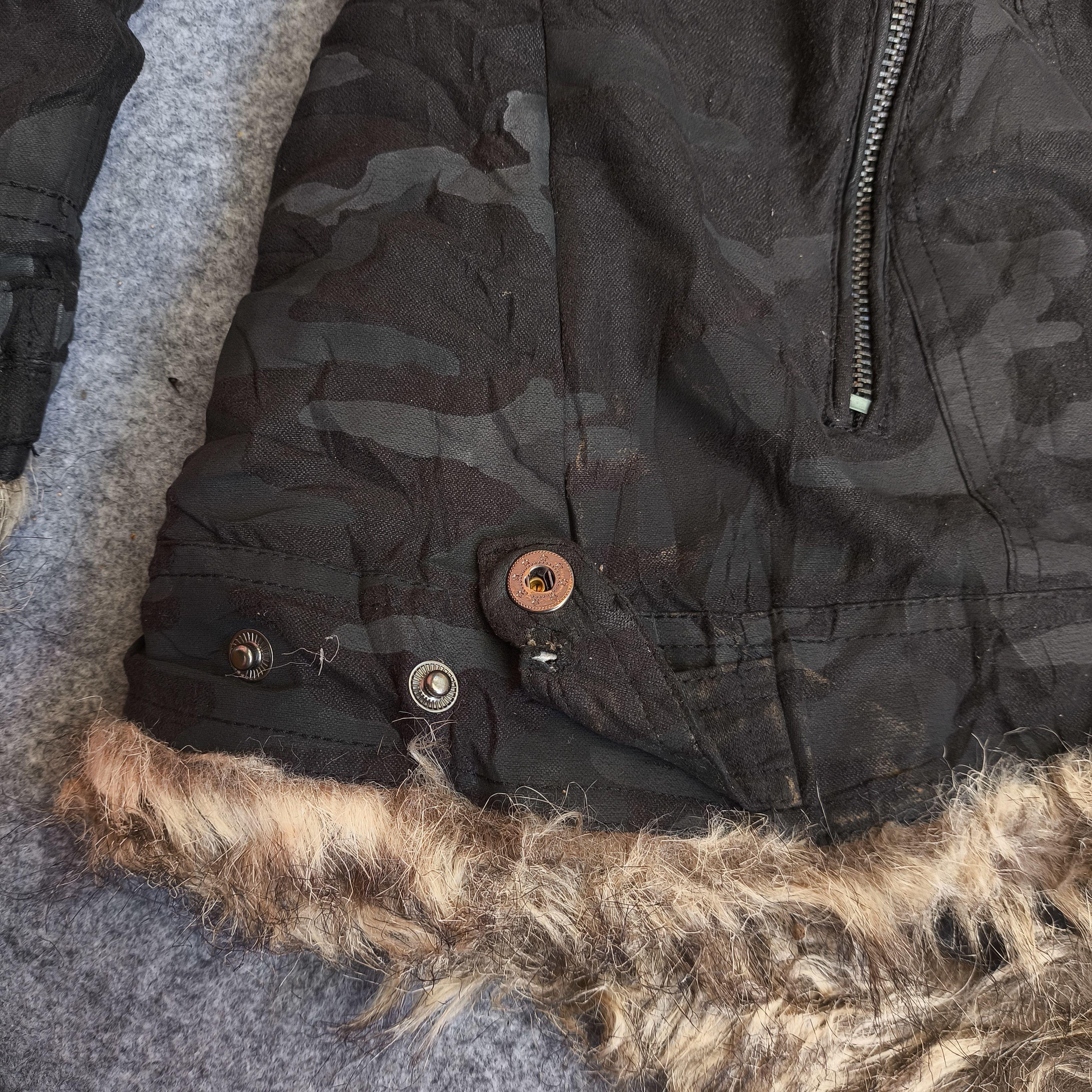 In The Attic in the attic camouflage fur jacket Size US M / EU 48-50 / 2 - 6 Thumbnail