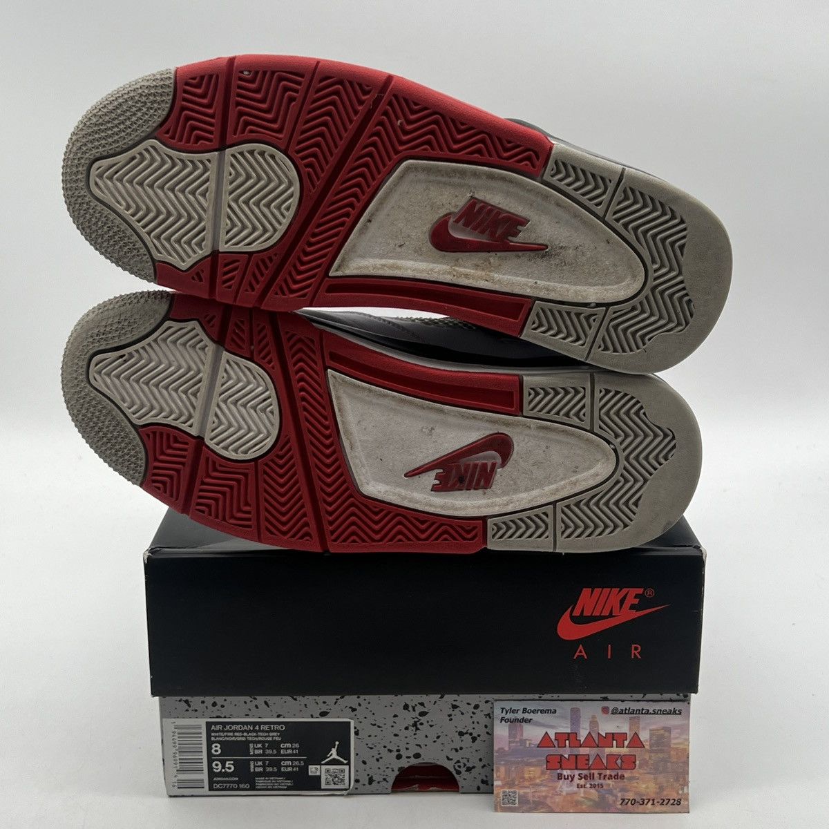 Jordan Brand Air Jordan 4 fire red Size US 8 / EU 41 - 9 Thumbnail