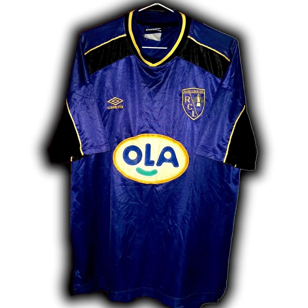 Umbro RC Racing Club Lens France 1999 2000 Away Shirt Jersey Size US XL / EU 56 / 4 - 2 Thumbnail
