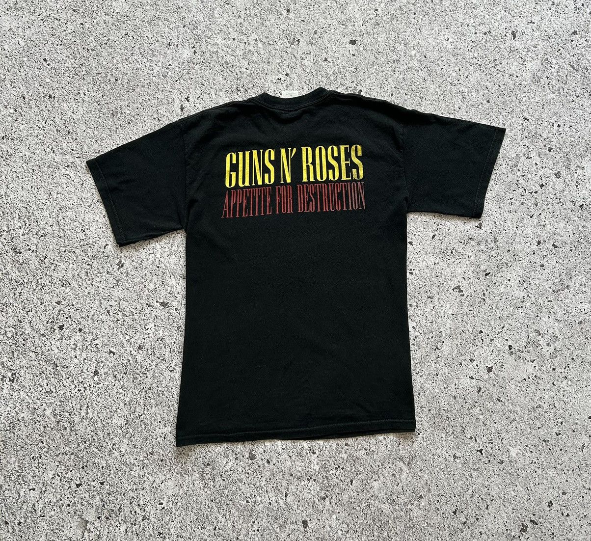 Band Tees × Guns N' Roses × Vintage Vintage 2000s Guns N Roses Appetite For Destruction Band Tee Size US M / EU 48-50 / 2 - 4 Thumbnail