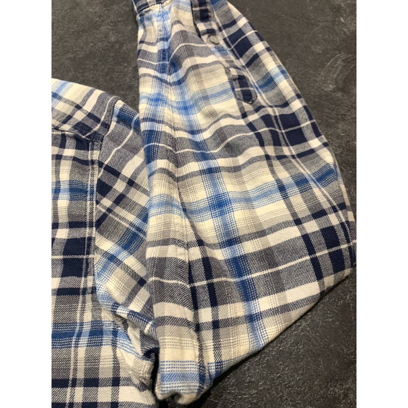 Patagonia Patagonia Men L Shirt Blue Plaid Flannel Organic Cotton Hiking Casual Size US L / EU 52-54 / 3 - 2 Thumbnail
