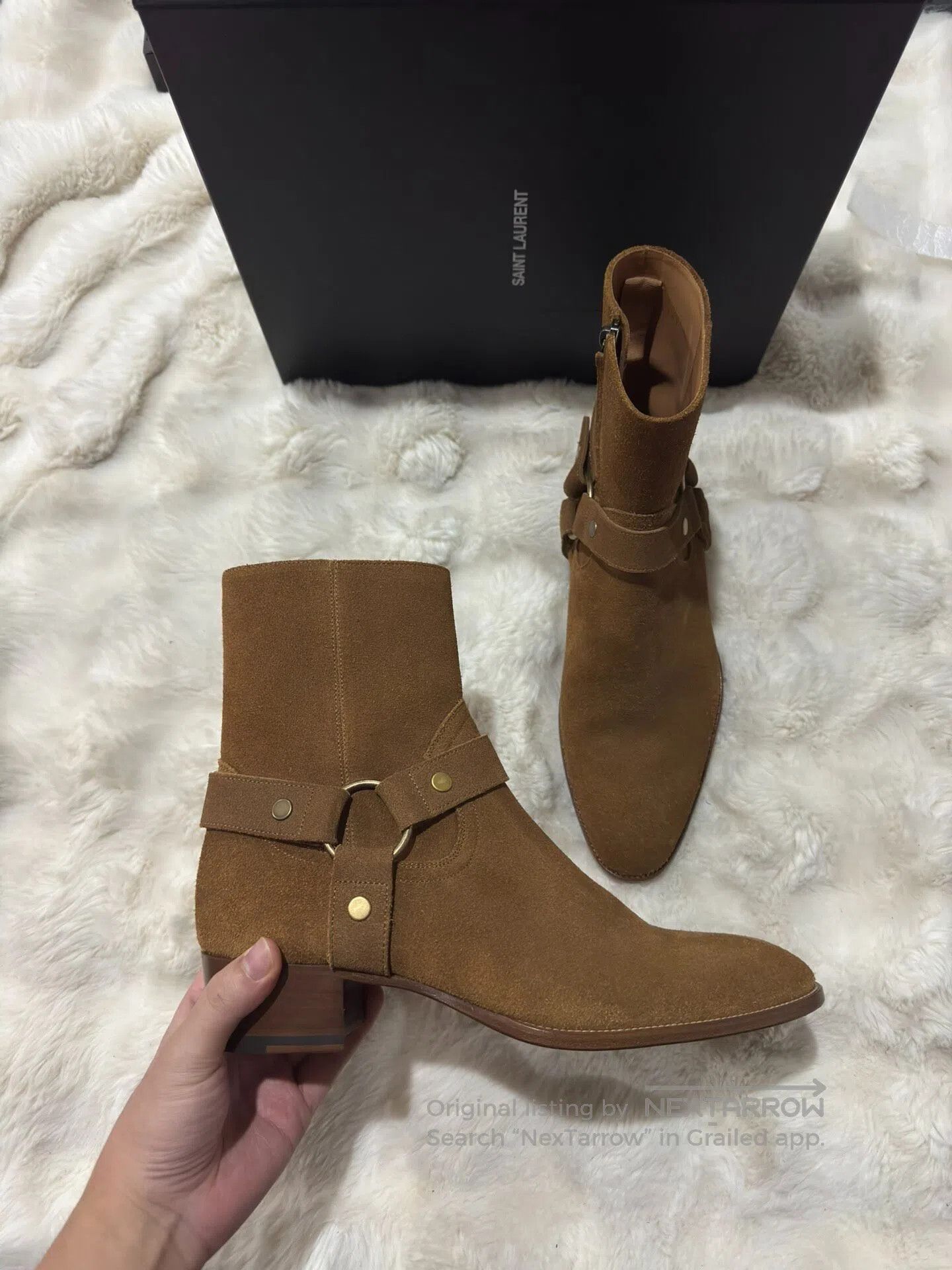 Saint Laurent Paris Saint Laurent Paris Chelsea boots| Size US 10 / EU 43 - 3 Thumbnail