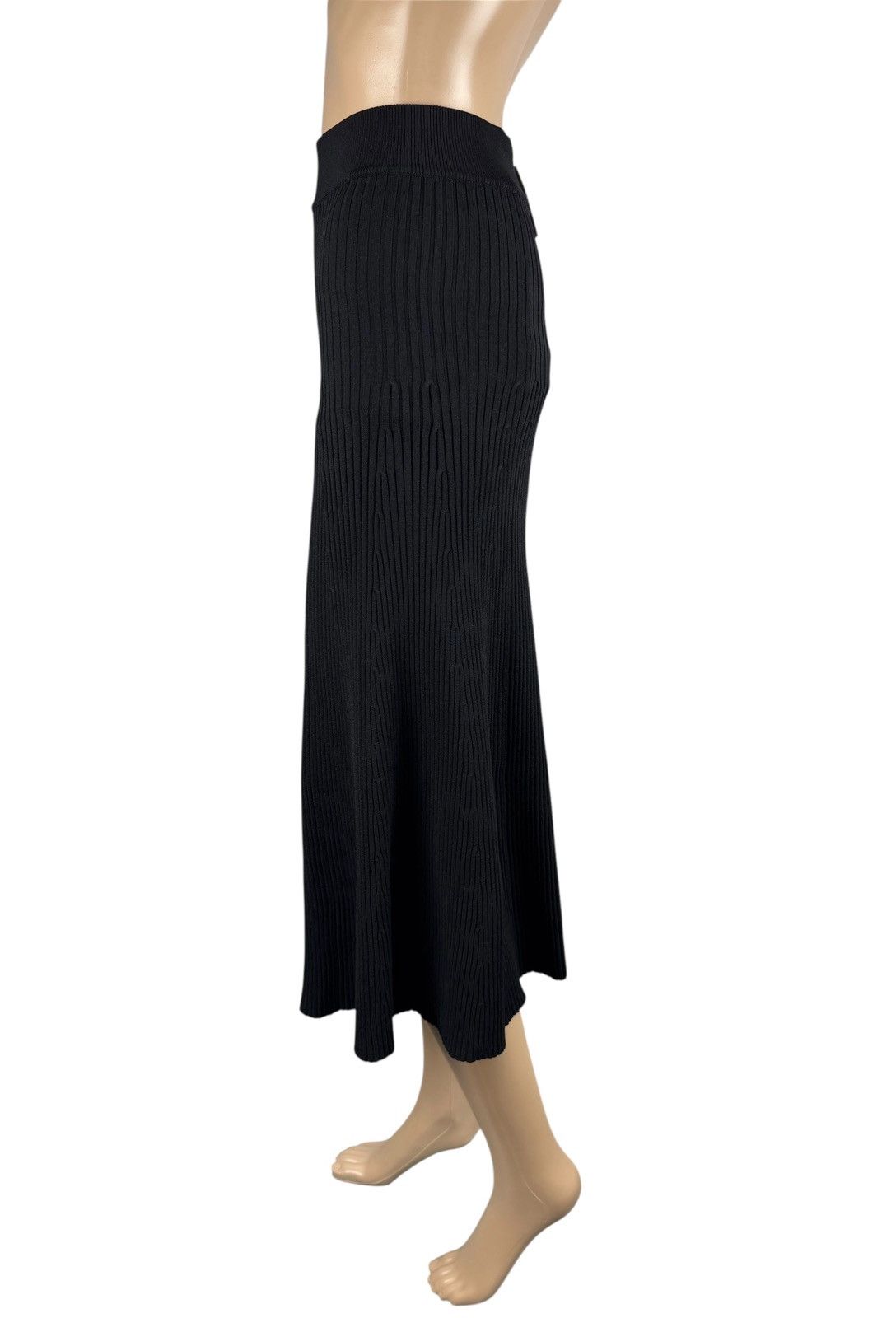 Maje Maje Tight Knit Maxi Skirt Pleated Viscose size 3 Size 34" / US 12 / IT 48 - 6 Thumbnail
