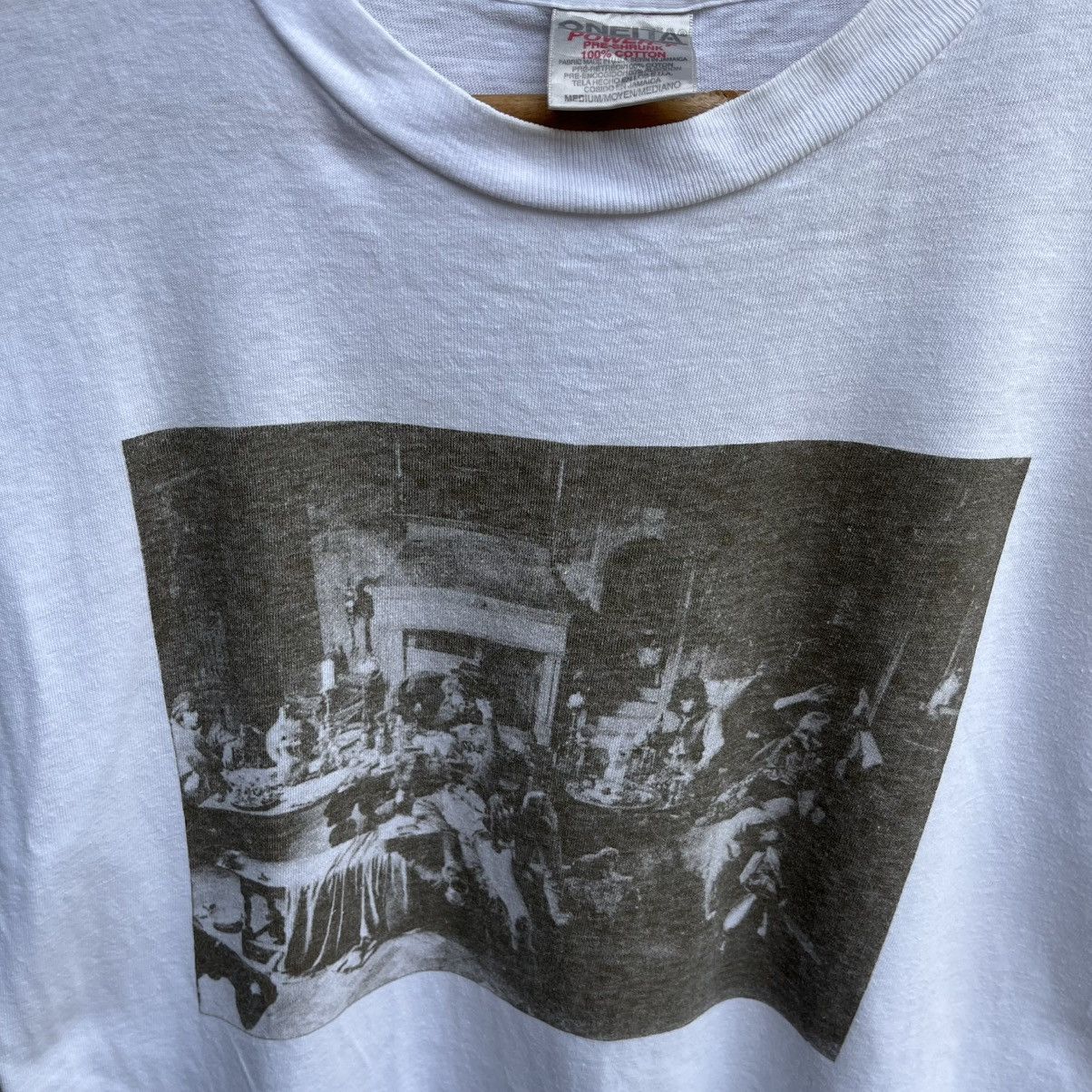 Band Tees Vintage rare ROLLING STONES band beggars banquet photo tee Size US M / EU 48-50 / 2 - 3 Thumbnail