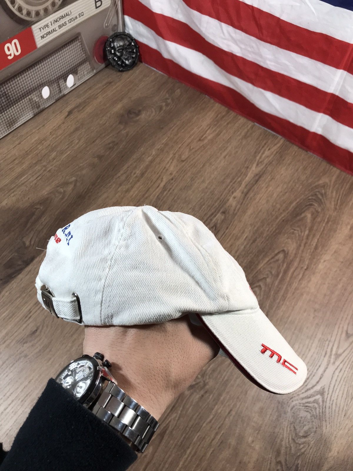 Maserati Vintage Maserati Cap Rare Size ONE SIZE - 4 Thumbnail