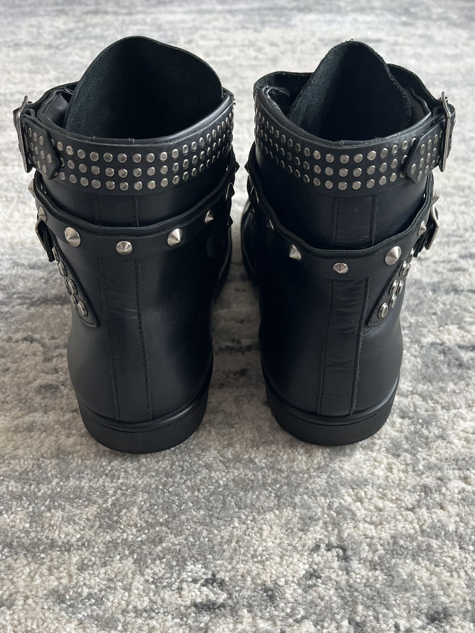 Hedi Slimane × Saint Laurent Paris saint laurent sl/16h studded high tops by hedi slimane Size US 9 / EU 42 - 6 Thumbnail