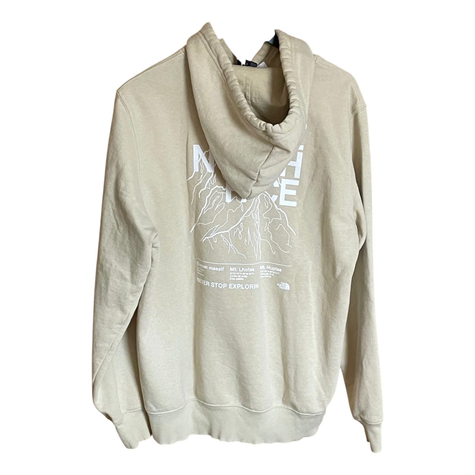The North Face The North Face Men's Box NSE Hoodie Medium Oversized Beige Size US M / EU 48-50 / 2 - 3 Thumbnail