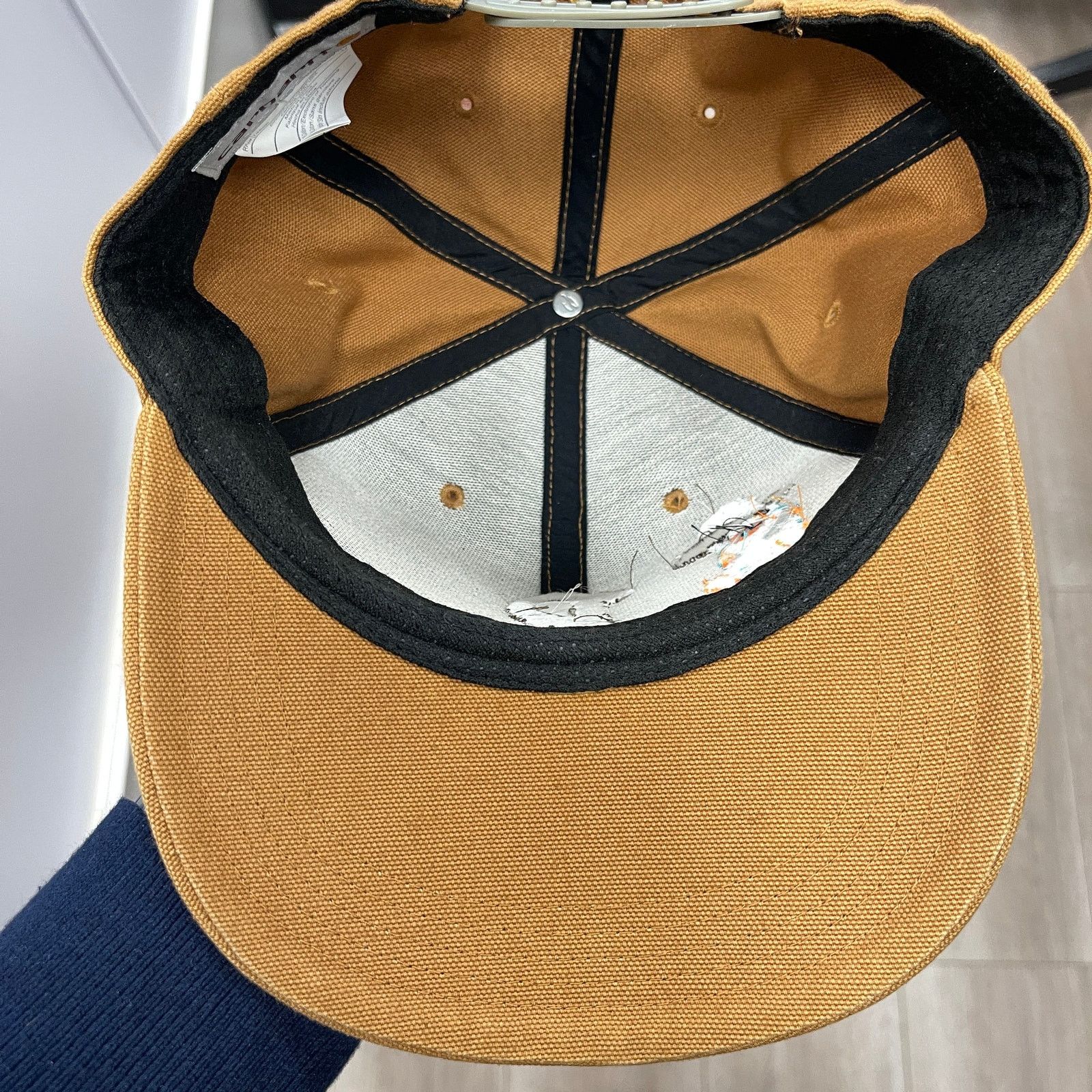 Carhartt Tan Carhartt cap custom Perry the Platypus snapback hat Size ONE SIZE - 3 Thumbnail