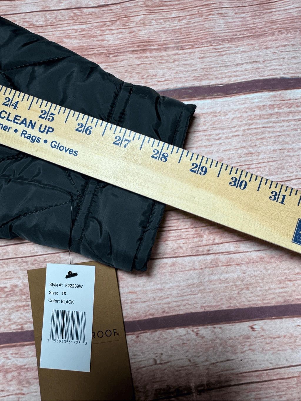 Weatherproof Weatherproof Women's Quilted Shacket Black Plus Size 1X Size XL / US 12-14 / IT 48-50 - 11 Thumbnail