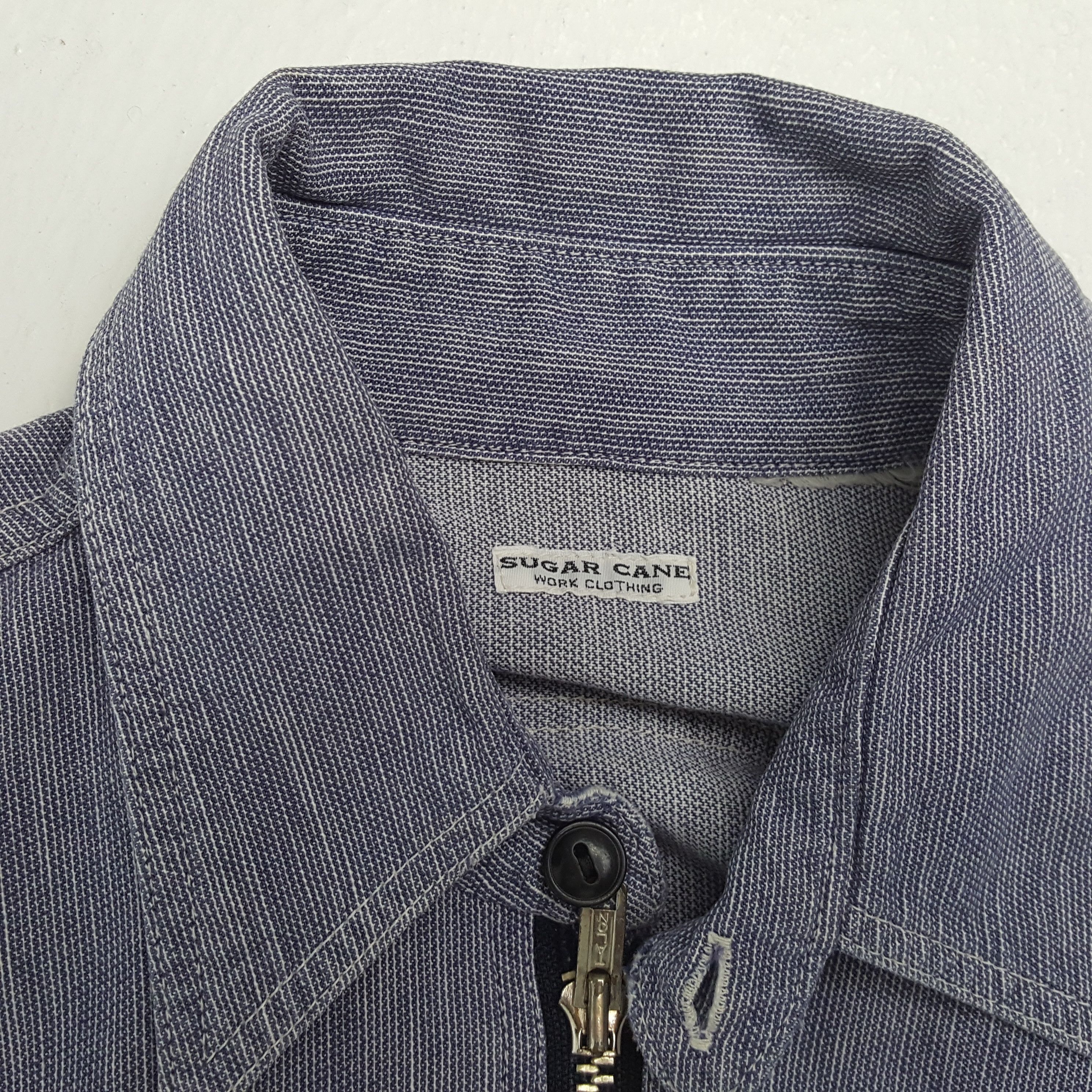 Japanese Brand × Sugar Cane × Vintage SUGAR CANE Shirt Japanese Brand Double Pocket Design Size US L / EU 52-54 / 3 - 8 Thumbnail