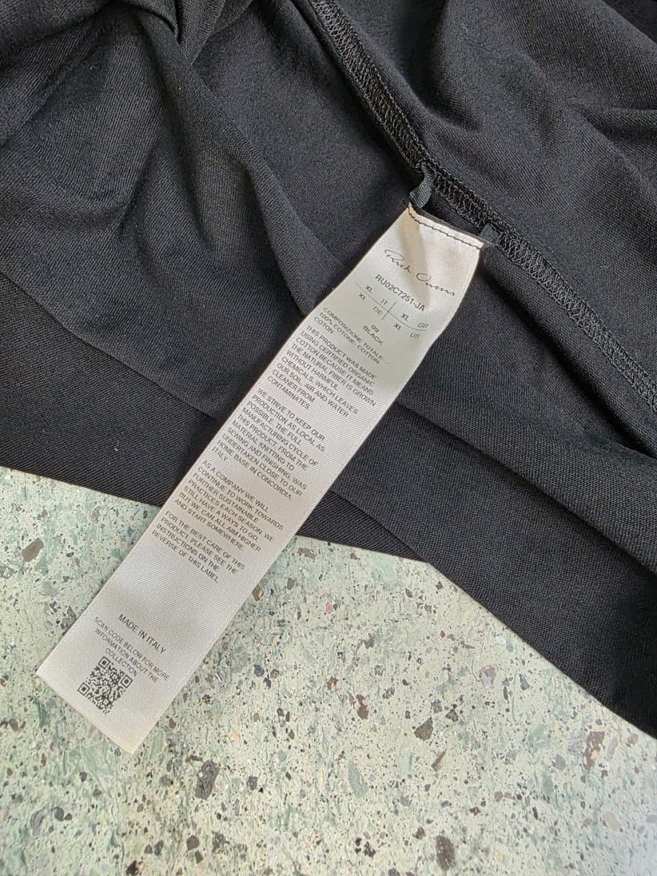 Rick Owens Rick Owens Main Line Basic T-shirt Size US XL / EU 56 / 4 - 3 Thumbnail