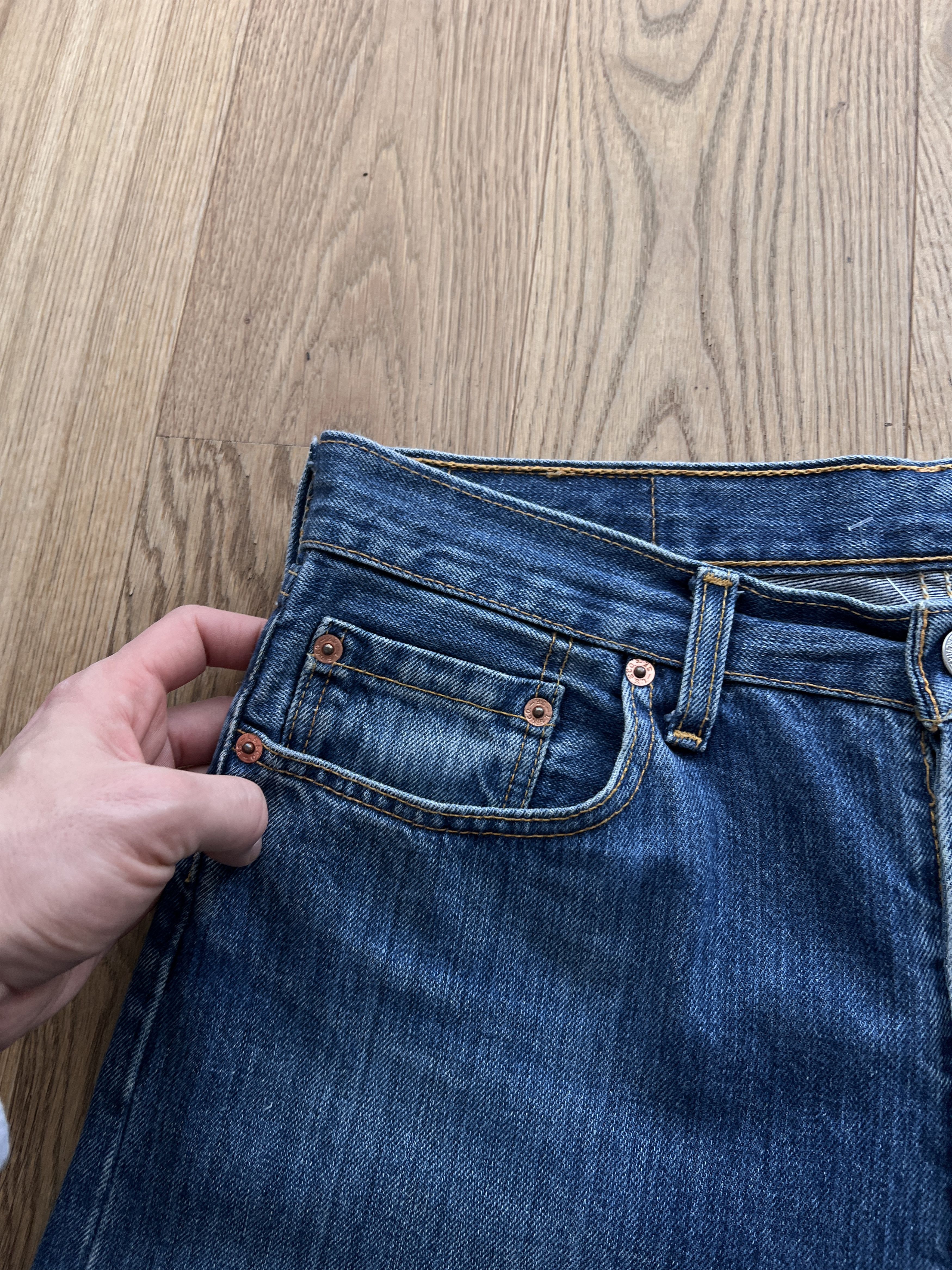 Levi's Vintage Clothing Levis 555 04 Flared boot cut vintage 2000s Retro denim jeans Size US 32 / EU 48 - 16 Thumbnail