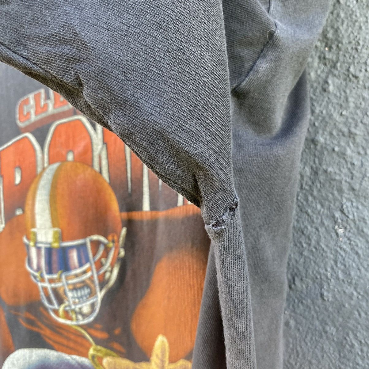 Nutmeg Thrashed Faded Distressed 90s Nutmeg Mills Tee Size US L / EU 52-54 / 3 - 6 Thumbnail