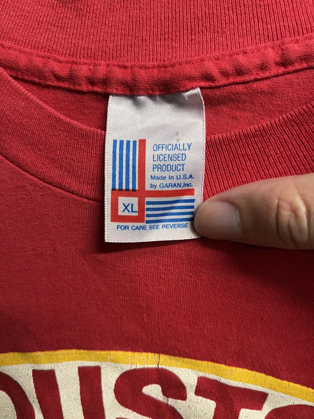 Designer VTG Houston Rockets T-shirt Vintage Rockets Logo Tee - XL Size US XL / EU 56 / 4 - 2 Thumbnail