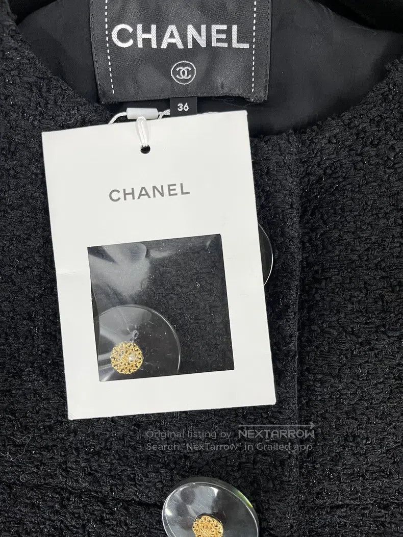 Other Chanel Metropolitan series black gold-plated jacket Size XS / US 0-2 / IT 36-38 - 4 Thumbnail