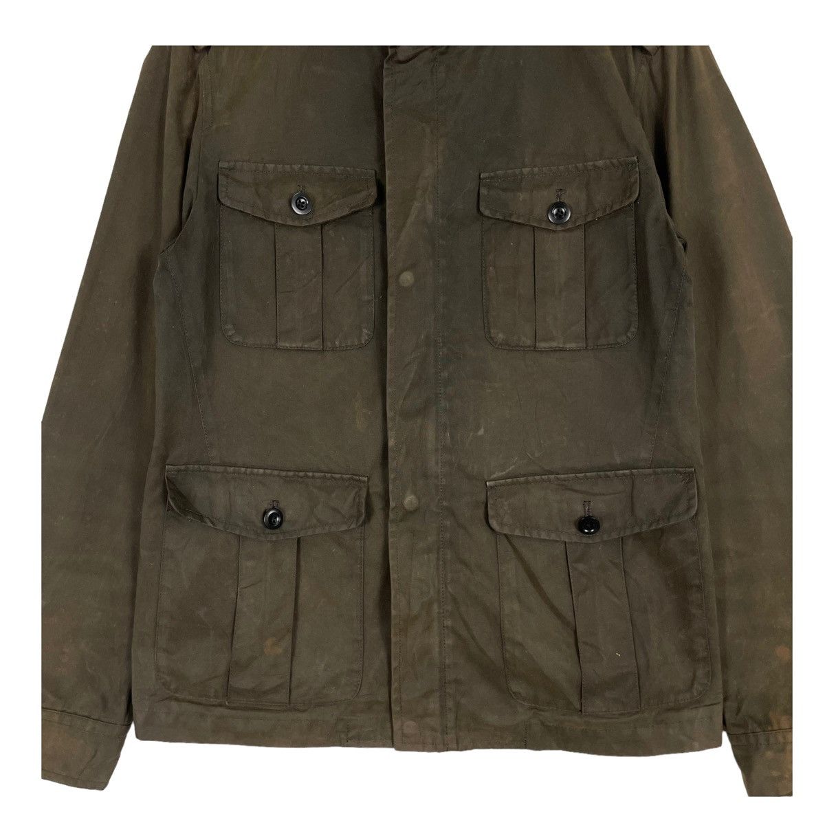 Designer × Paul Smith 💥PAUL SMITH WAXED HUNTING CHORE JACKET Size US M / EU 48-50 / 2 - 3 Thumbnail