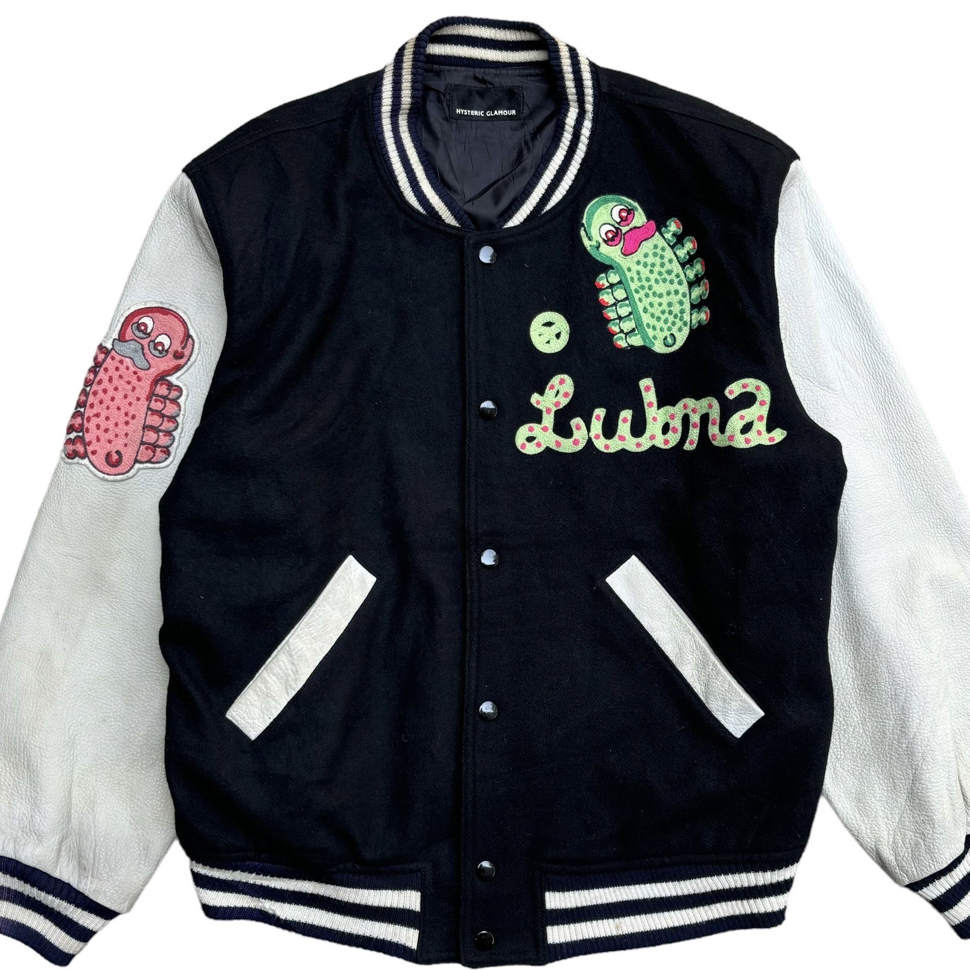 Hysteric Glamour 90's Hysteric Glamour Lubma Varsity Jacket Size US M / EU 48-50 / 2 - 3 Thumbnail