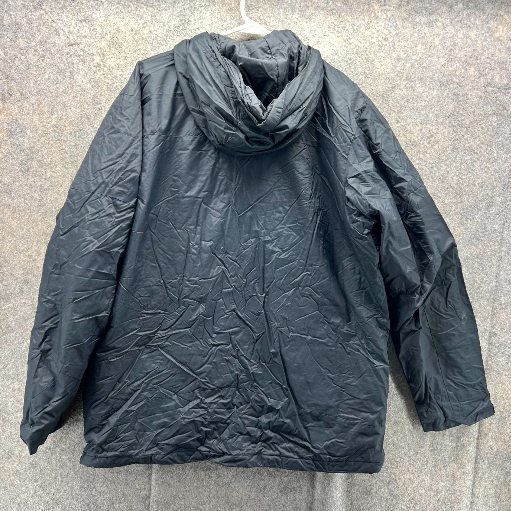 Vintage Columbia Jacket Mens XL Black Thermal Hooded Full Zip Windbreaker Vintage Size US XL / EU 56 / 4 - 2 Thumbnail