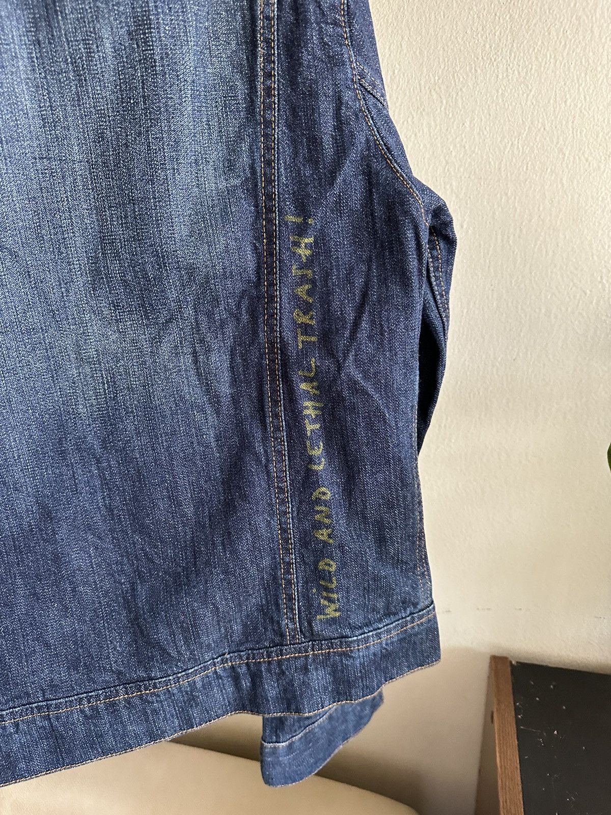 Walter Van Beirendonck 2000s W&LT Type 2 Denim Jacket Size US M / EU 48-50 / 2 - 10 Thumbnail