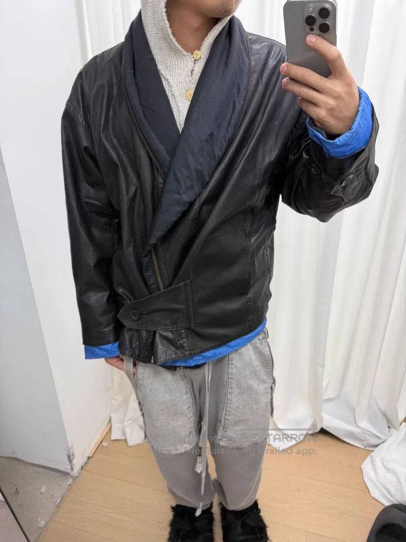 Issey Miyake Issey Miyake Sheepskin zipper two-in-one jacket Size US M / EU 48-50 / 2 - 7 Thumbnail