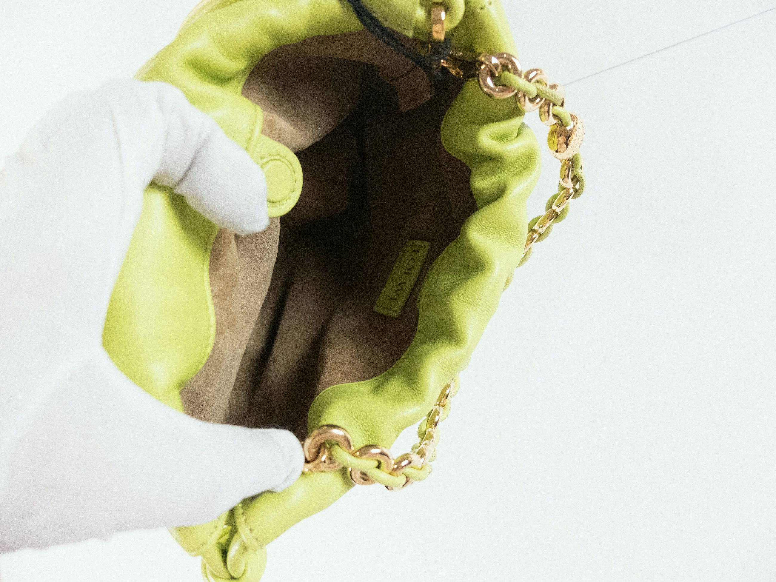 Loewe LOEWE Flamenco anise green mini leather purse bag Size ONE SIZE - 11 Thumbnail