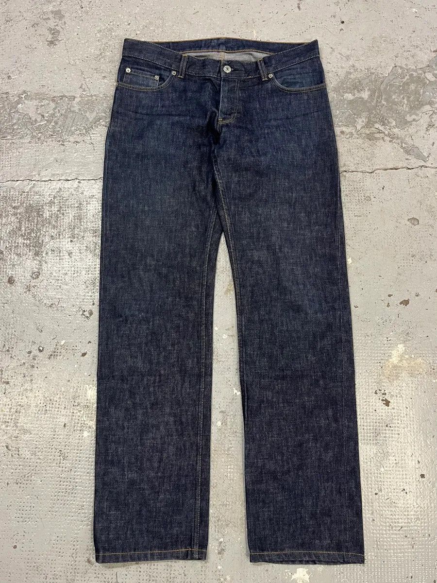 Helmut Lang Helmut Lang Brut Navy Jeans Size US 33 - 1 Thumbnail