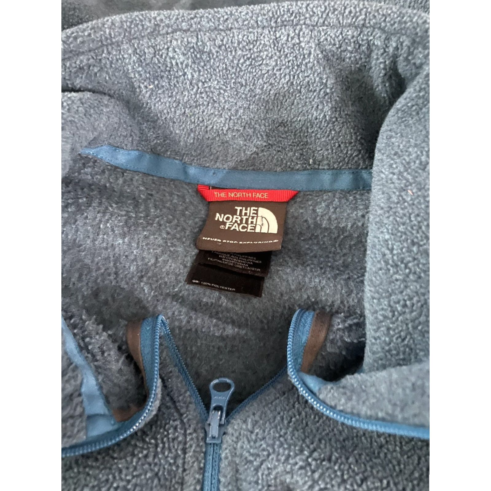 The North Face The North Face Blue Half Zip Pullover Mens M Size US M / EU 48-50 / 2 - 5 Thumbnail