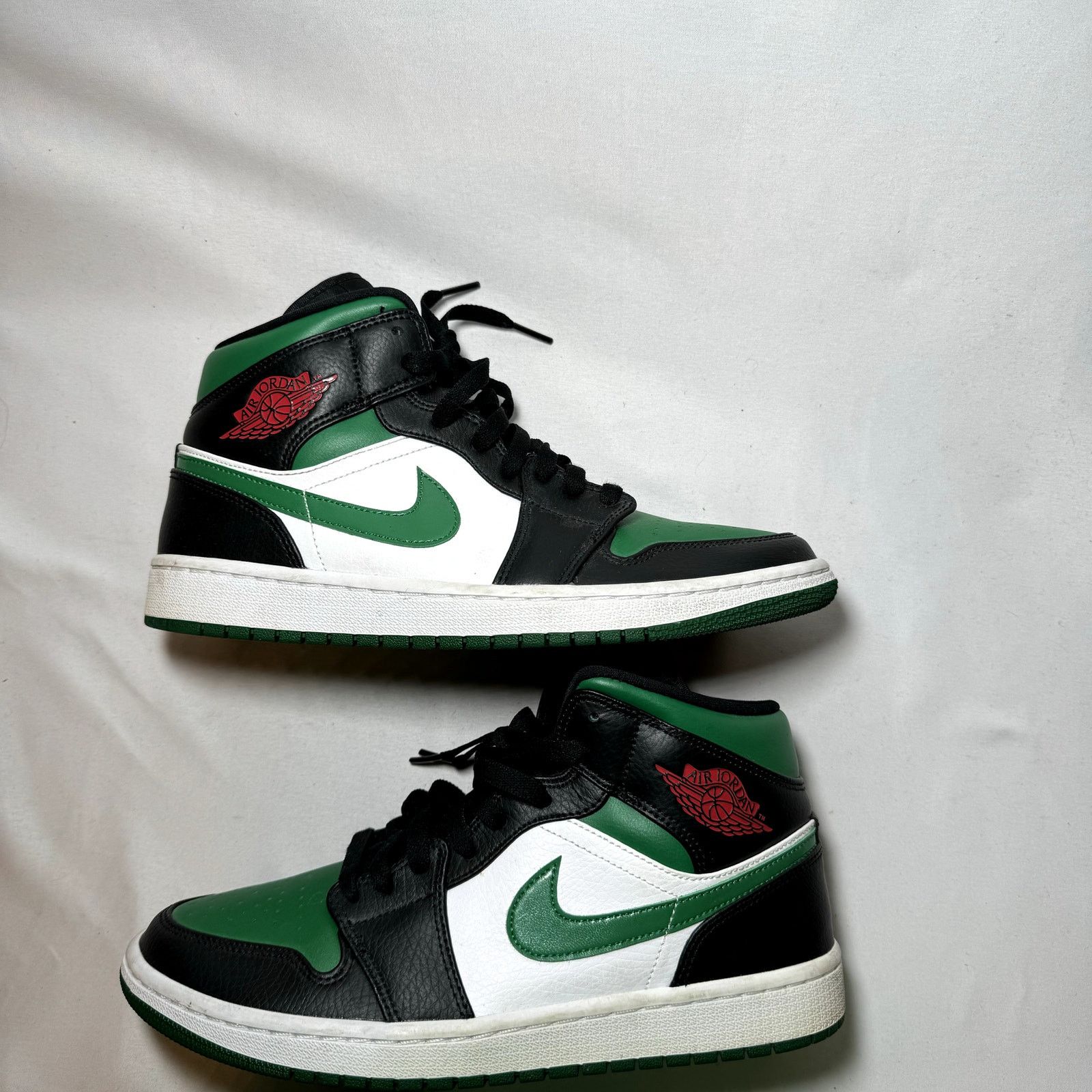 Jordan Brand × Nike Size 9 - Nike Air Jordan 1 Mid Pine Green Men's Shoes Size US 9 / EU 42 - 3 Thumbnail