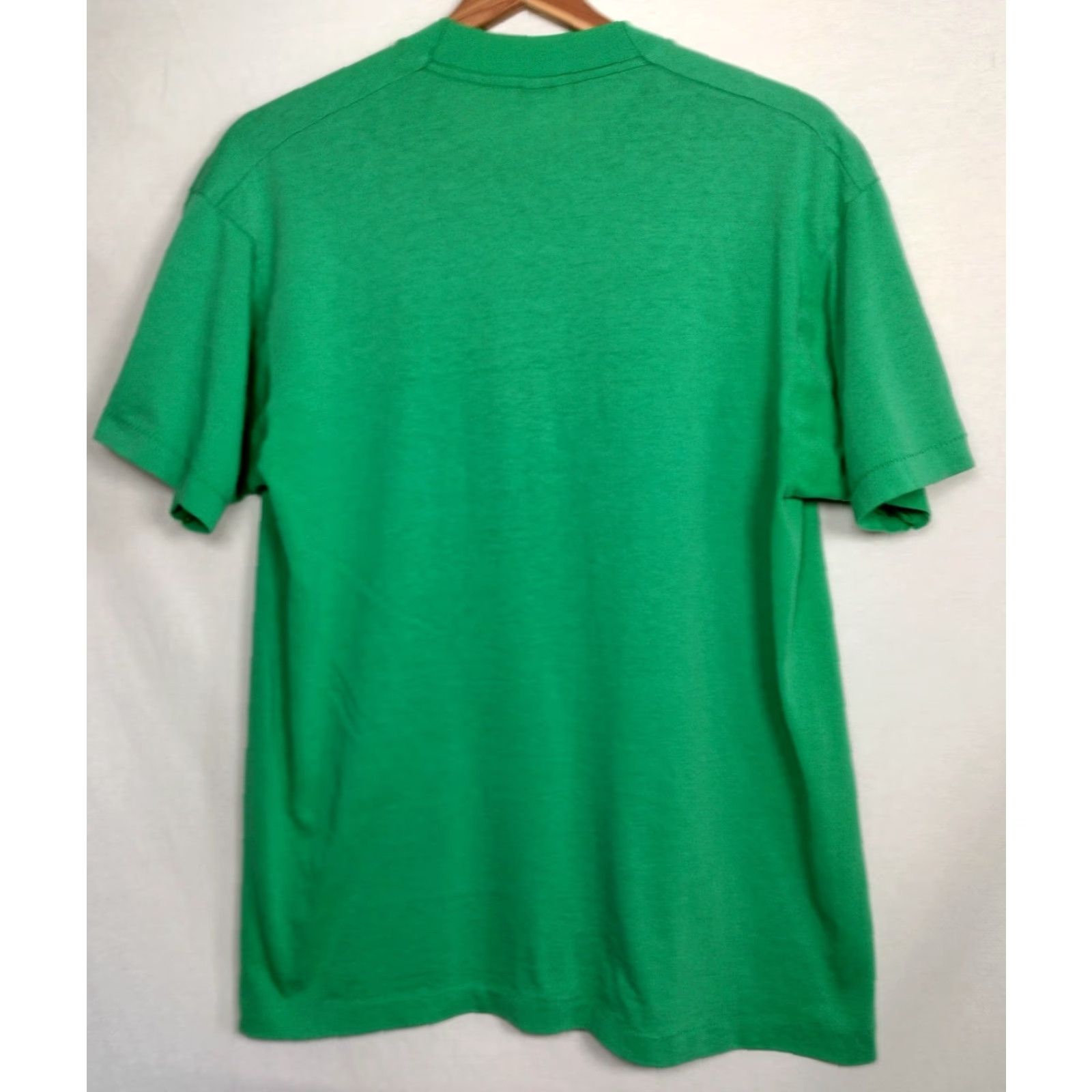 Fruit Of The Loom VINTAGE Fruit of the Loom Harp Ensemble Shirt Large Kelly Green Musician Graphic Single Stitch Mens Size US L / EU 52-54 / 3 - 3 Thumbnail