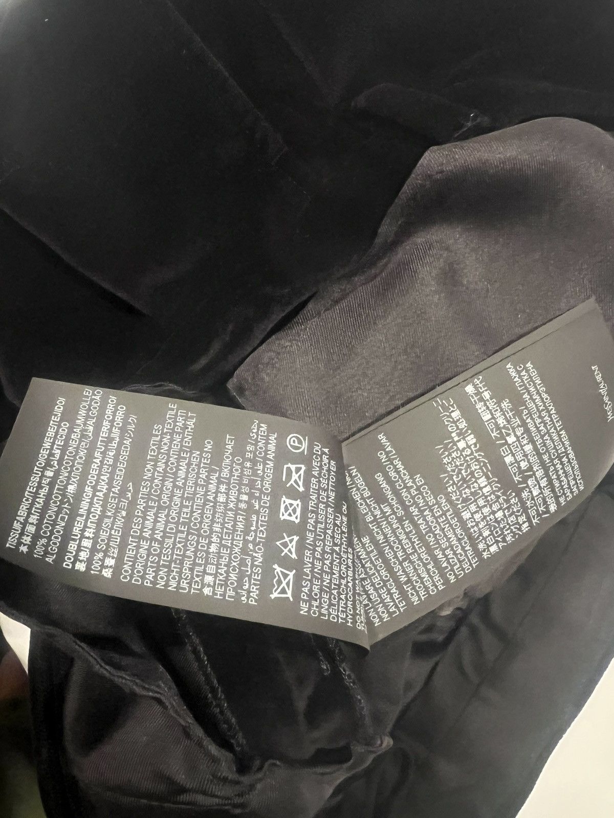 Saint Laurent Paris Saint Laurent velvet pants. 52/36 $1190 Size US 36 / EU 52 - 8 Thumbnail