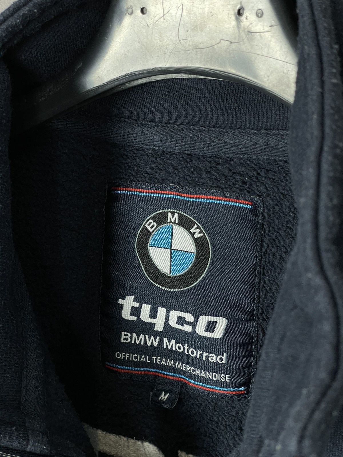 BMW × Vintage Vintage BMW Racing Y2K Multilogo Rare Zip Sweatshirt Size US M / EU 48-50 / 2 - 7 Thumbnail