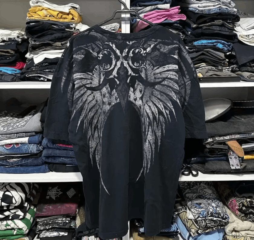 Japanese Brand Oversize Cotton T-shirt Men's and Women's Size US XL / EU 56 / 4 - 8 Thumbnail