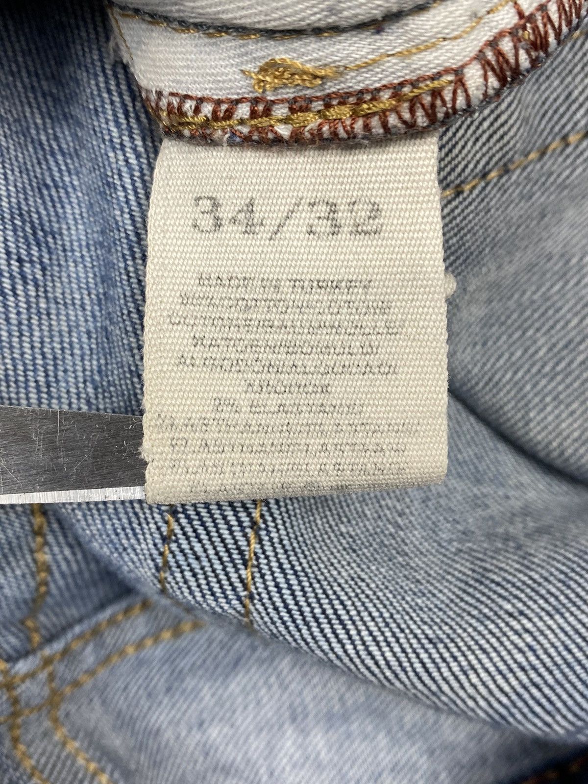 Polo Ralph Lauren × Vintage Vintage 00s Polo Ralph Lauren Distressed Denim Jeans Pants Size US 34 / EU 50 - 16 Thumbnail