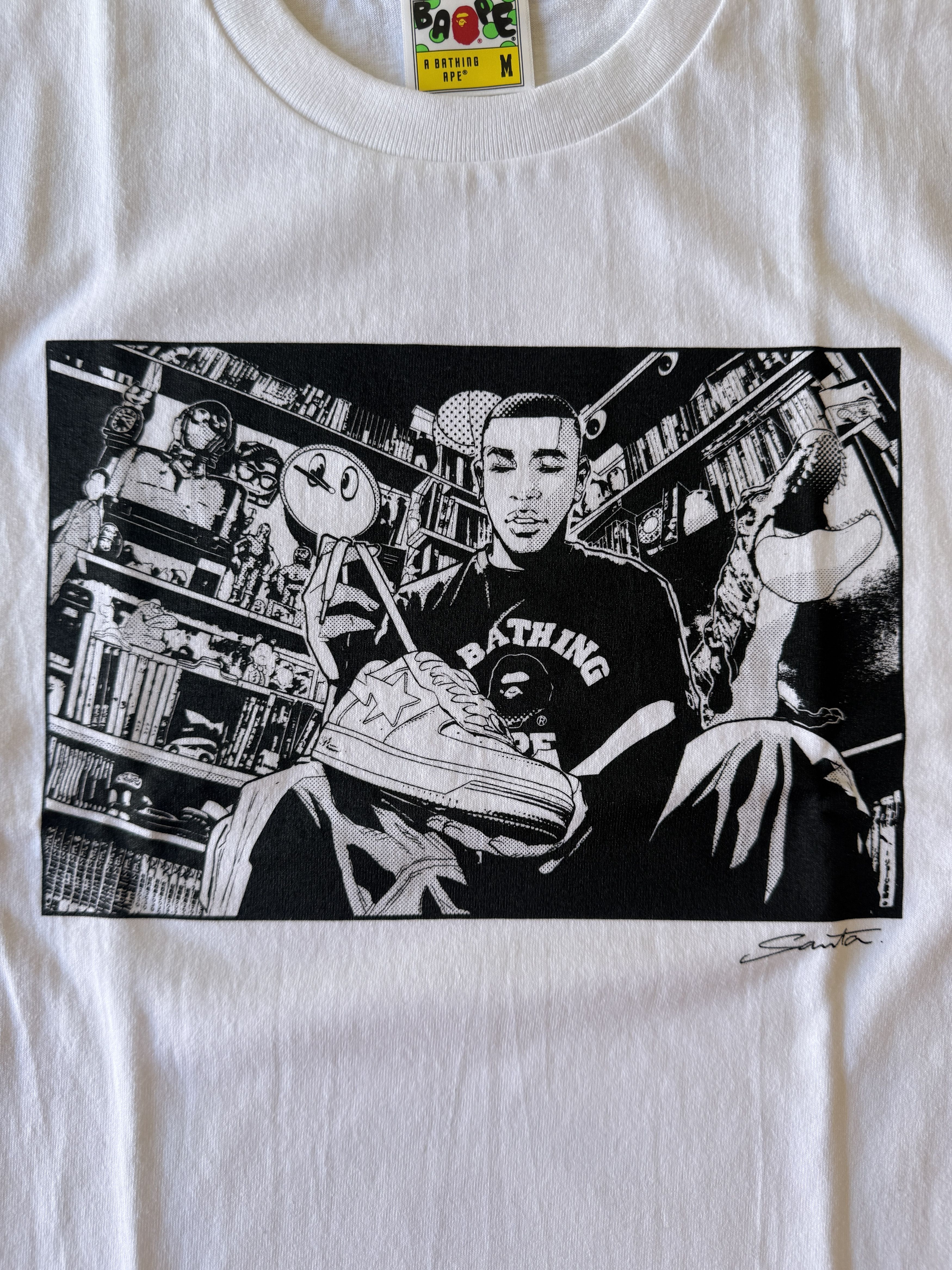Bape BAPE GALLERY X 井上 三太 TEE 1 Size US L / EU 52-54 / 3 - 3 Thumbnail