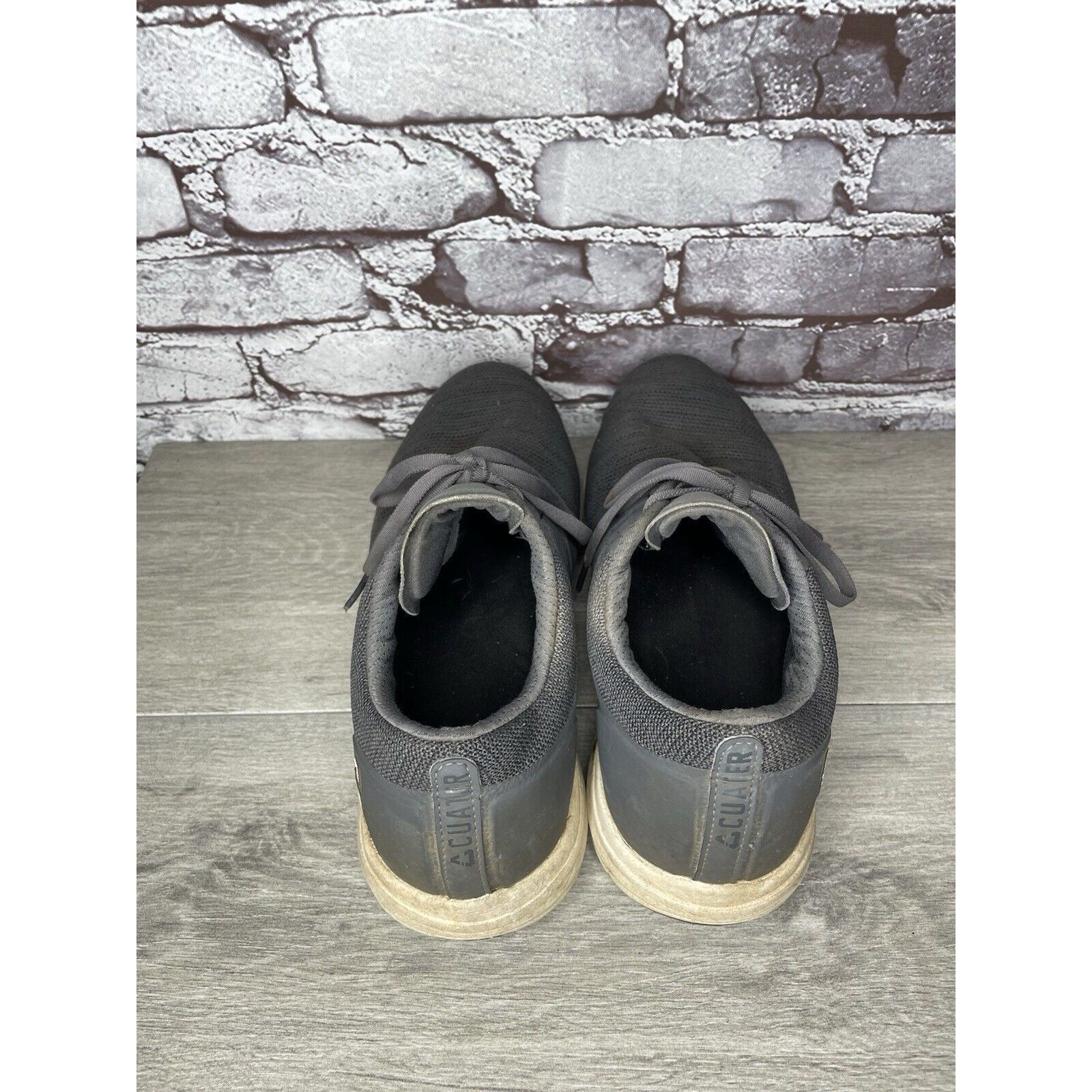 Other Cuater Gray Knit Fabric Lightweight Spikeless Golf Shoes Men Size US 11 / EU 44 - 7 Thumbnail