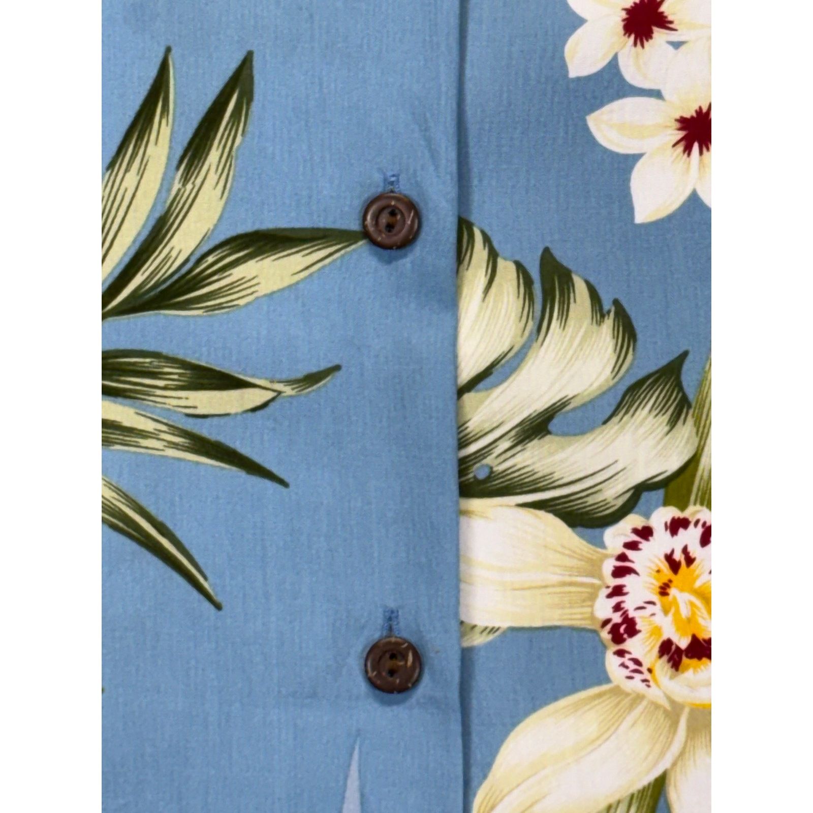 The Unbranded Brand Winnie Fashion Hawaii Men’s Aloha Shirt Blue Floral Rayon XL Size US XL / EU 56 / 4 - 13 Thumbnail