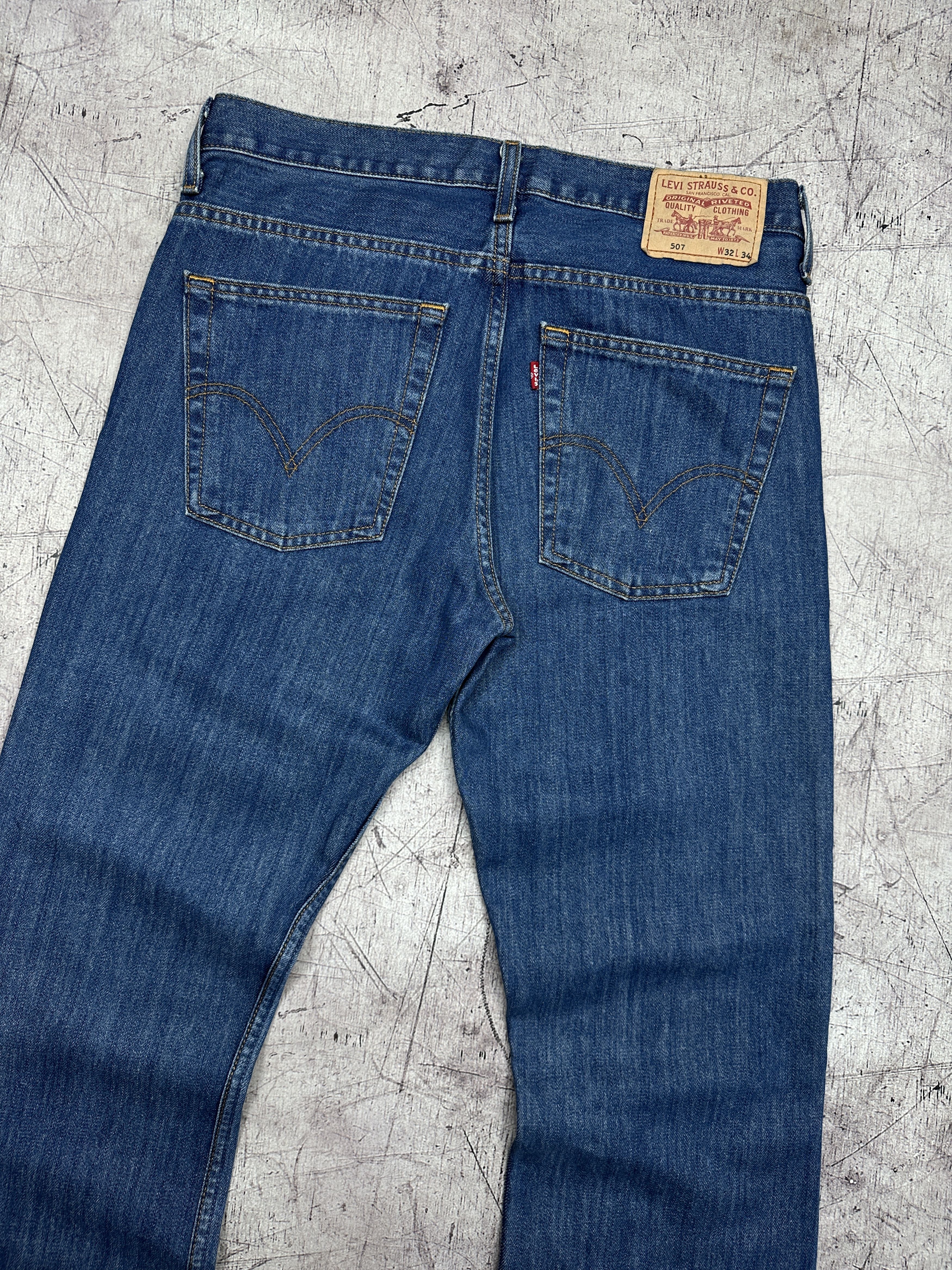 Levi's Levi's 507 Vintage Mens Denim Pants Jeans Size 32 x 34 Size US 32 / EU 48 - 2 Thumbnail