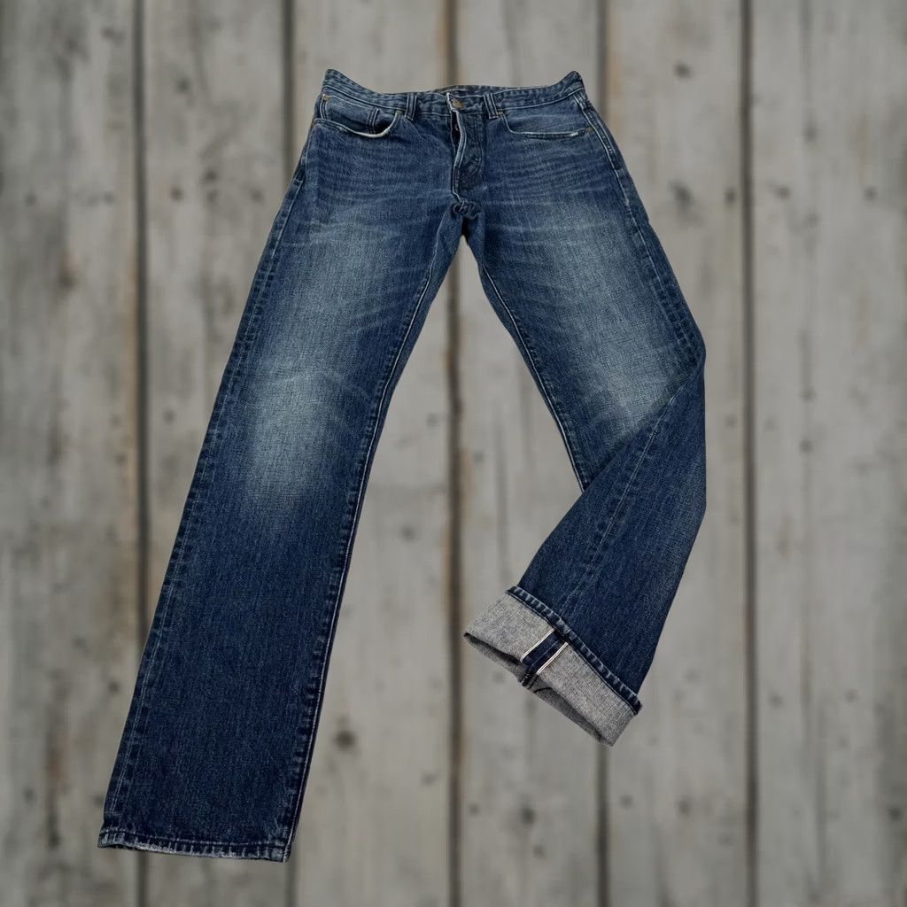 Banana Republic Banana Republic Mens Jeans 32x34 Blue Slim Fit Denim Pants Selvedge Work Size US 32 / EU 48 - 1 Thumbnail