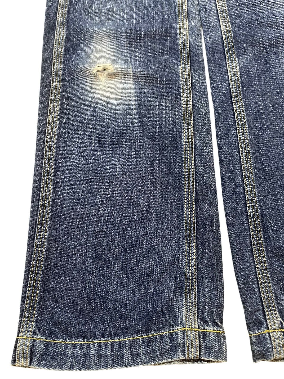 Johnbull Vintage Japan John Bull Faded Wash Baggy Style Jeans Size US 32 / EU 48 - 7 Thumbnail