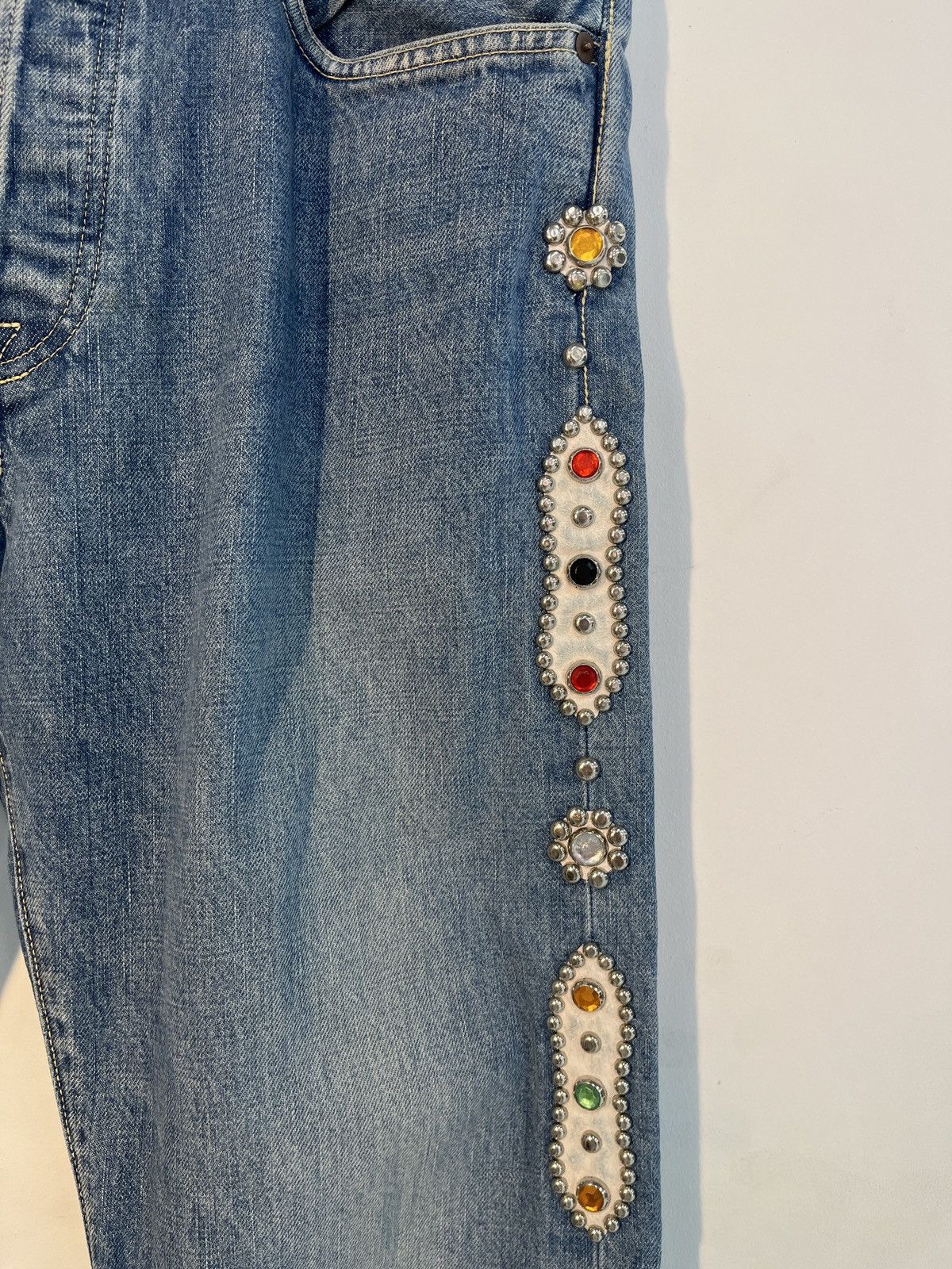 Kapital Kapital 14oz Denim 5p MONKEY CISCO (STUDS) Size US 34 / EU 50 - 4 Thumbnail