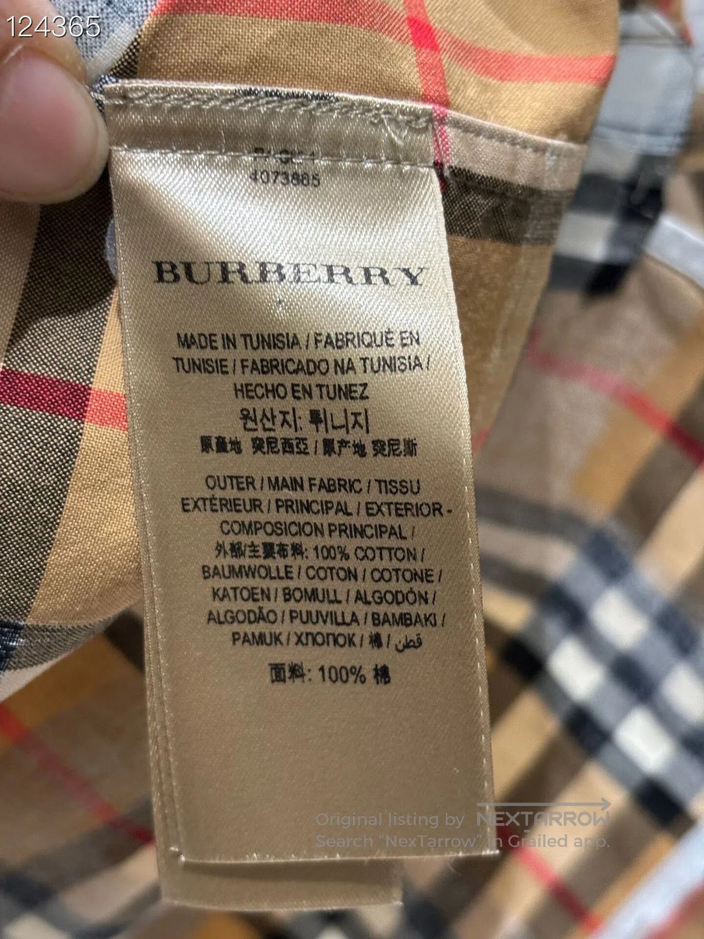 Burberry Burberry Short. Size US XXL / EU 58 / 5 - 4 Thumbnail