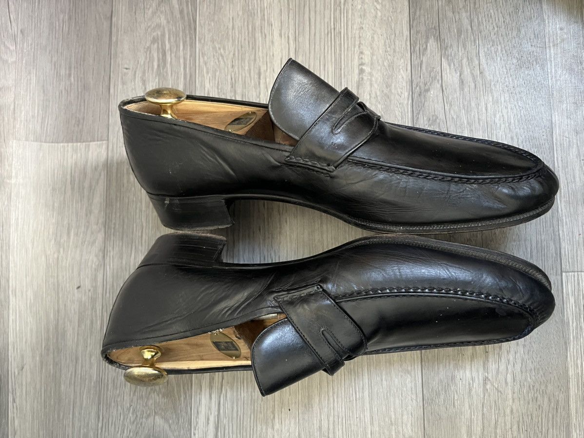 J.M. Weston Vintage J.M Weston black leather penny loafer uk 10 Size US 11 / EU 44 - 7 Thumbnail