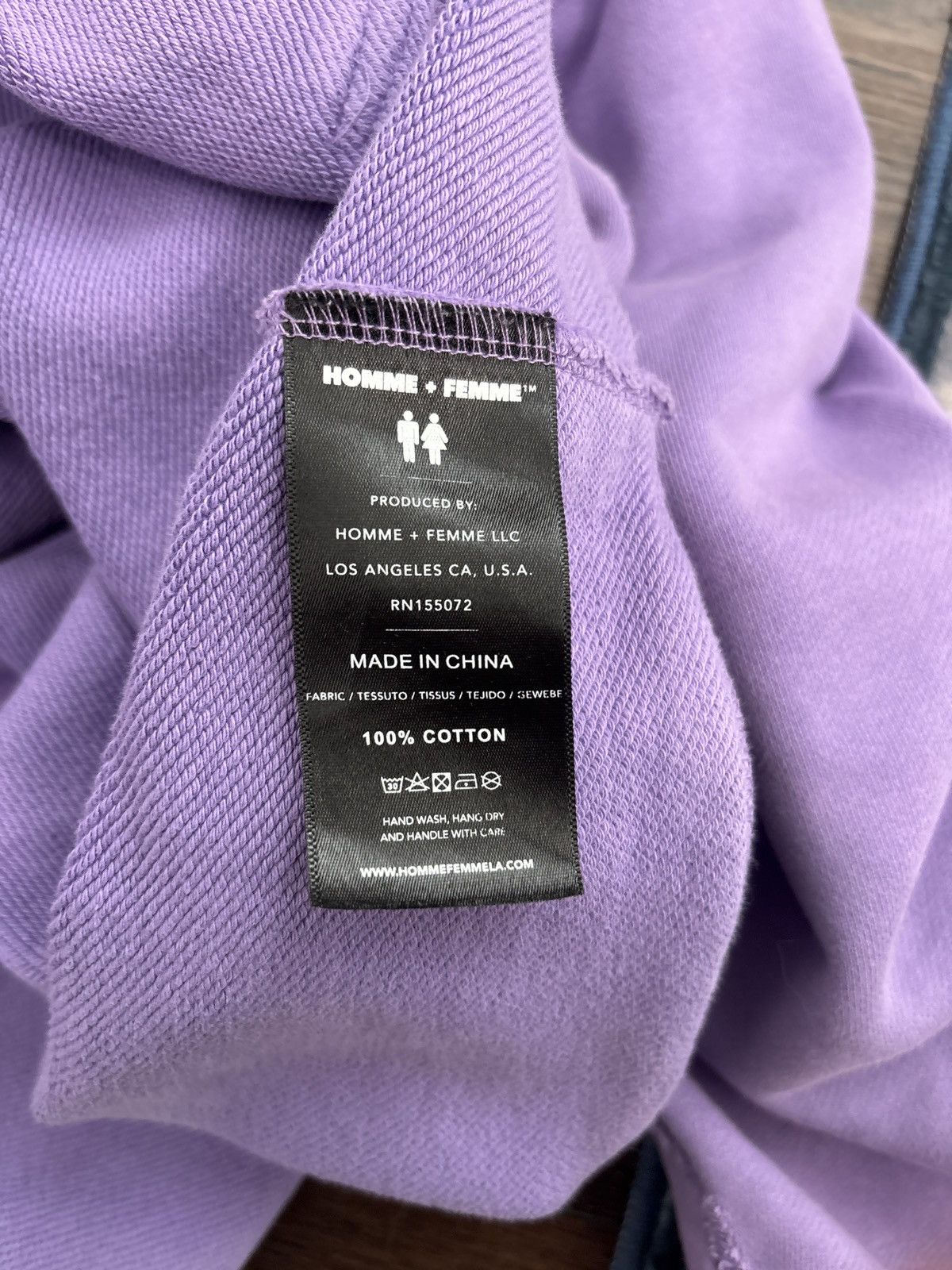 Homme + Femme La Homme Femme hoodie Size US M / EU 48-50 / 2 - 6 Thumbnail