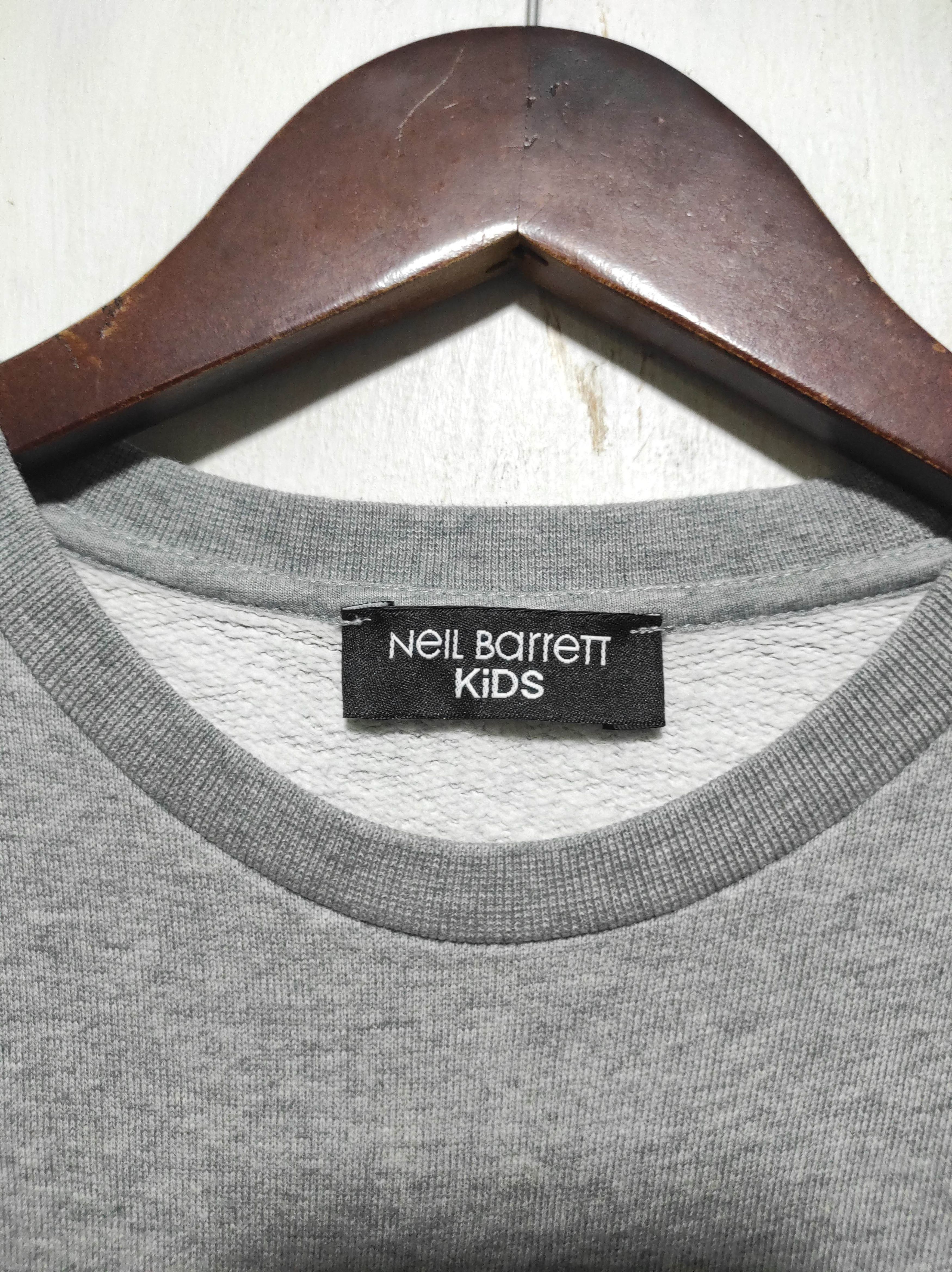 Neil Barrett Neil Barrett Kids Sweatshirt Size US XS / EU 42 / 0 - 8 Thumbnail