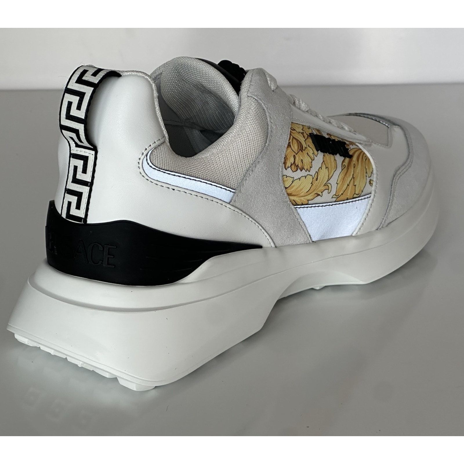 Versace Versace Medusa Men’s White/Black/Gold Sneakers 11 US 1011942 Size US 11 / EU 44 - 9 Thumbnail