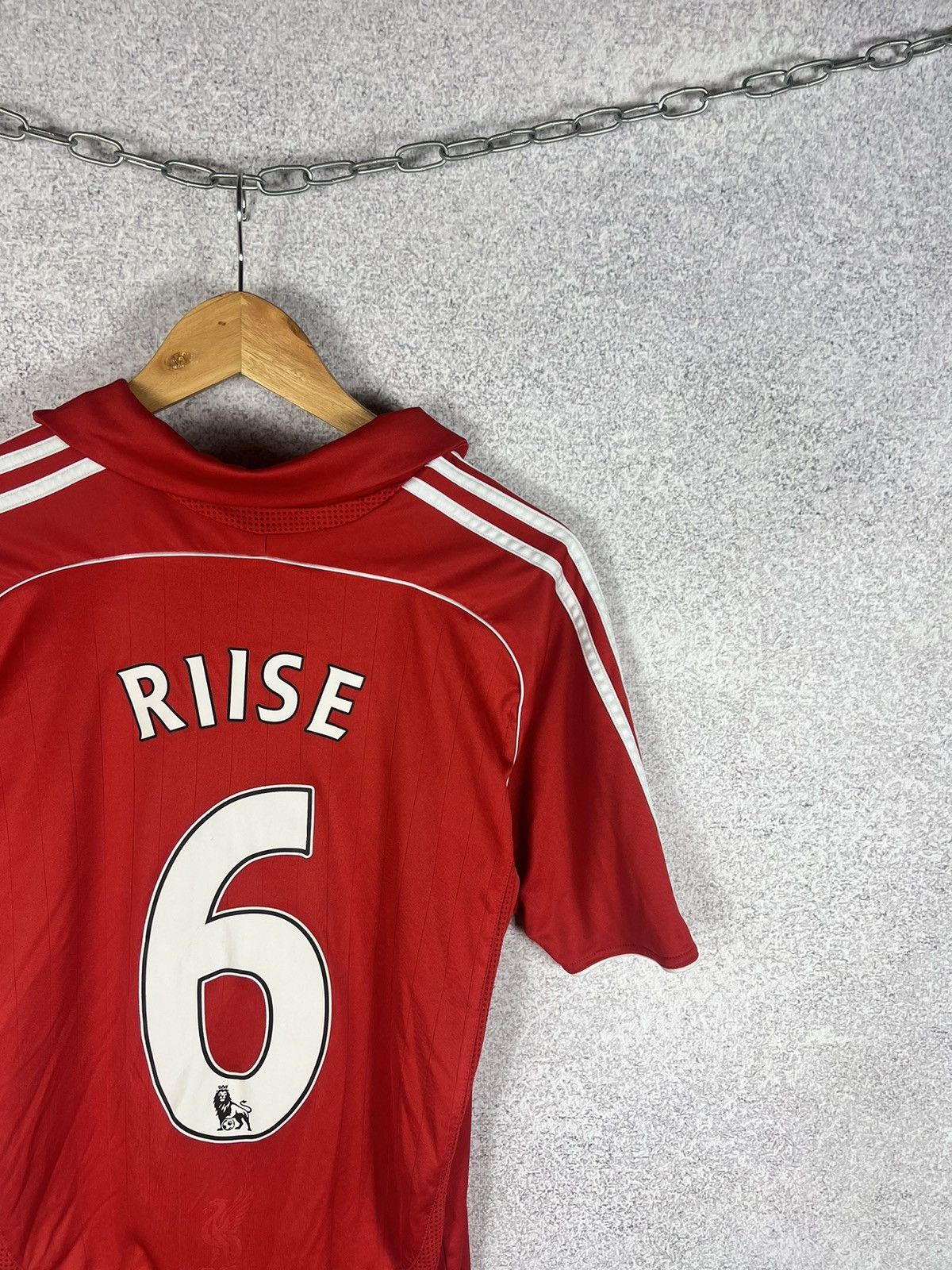 Vintage Vintage Adidas Liverpool 2006-2008 Riise Home Jersey Shirt Size US XS / EU 42 / 0 - 3 Thumbnail