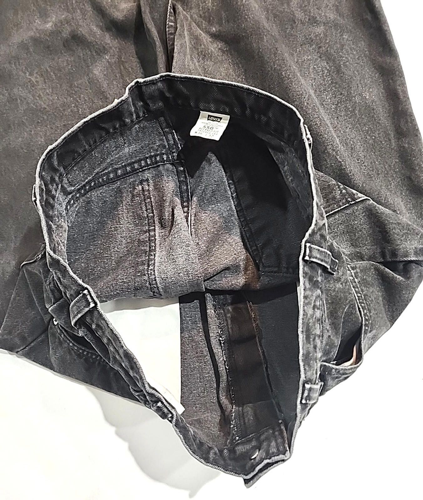 Levi's Levi's 550 Black Jeans Actual 34Wx31 Relaxed Fit Tapered Leg Size US 34 / EU 50 - 5 Thumbnail