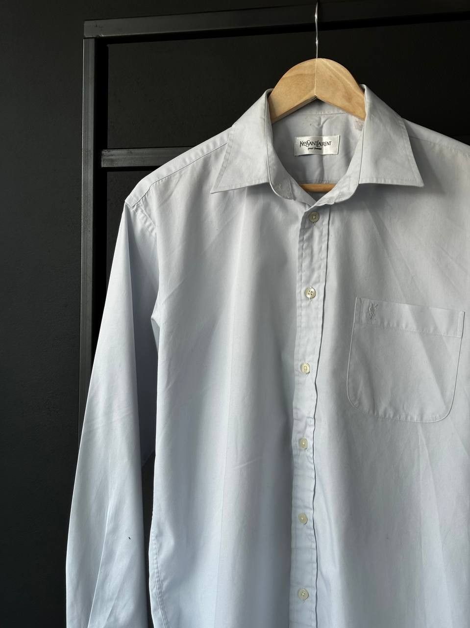 Yves Saint Laurent Vintage Yves Saint Laurent YSL Shirt Button Up Size US L / EU 52-54 / 3 - 1 Thumbnail